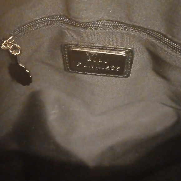 Lulu Guinness Black handbag with shades - Picture 7 of 16